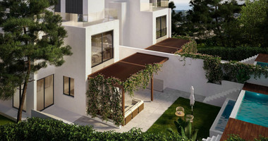 Three Bedroom Townhouse with Roof Garden in Agios Tychon