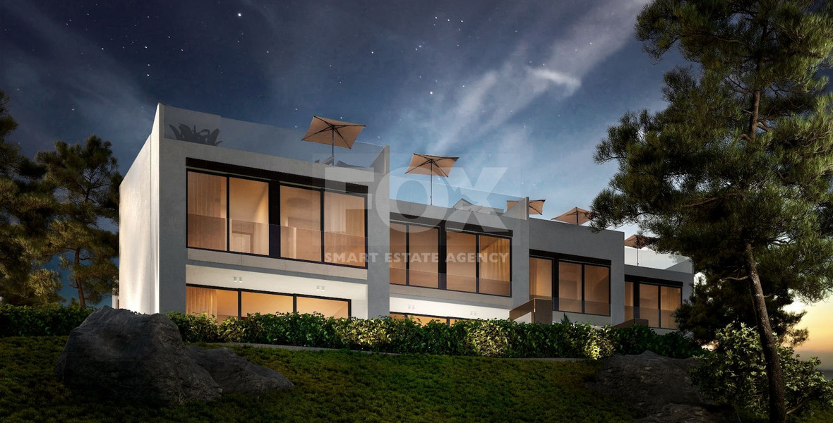Three Bedroom Townhouse with Roof Garden in Agios Tychon