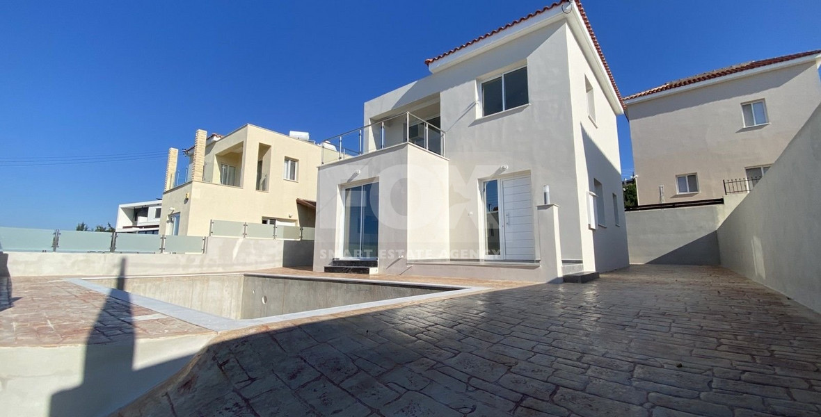 Three bedroom , brand new ,detached villa, in Tala Community , in Paphos