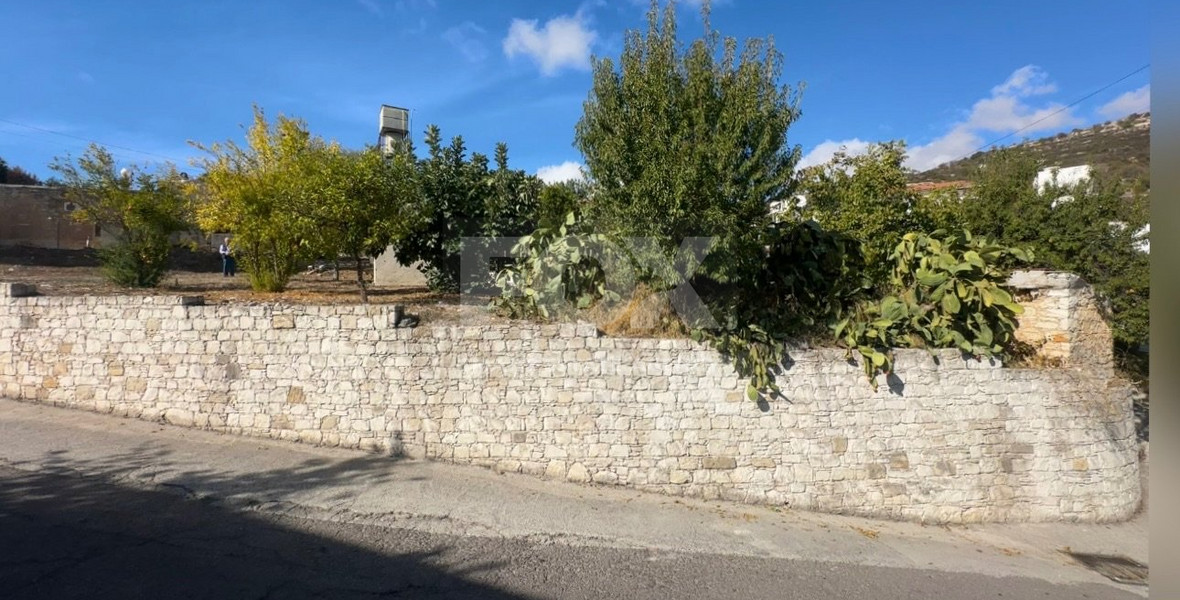 Ground-Floor House on a Corner Plot with High Development Potential in Salamiou Village