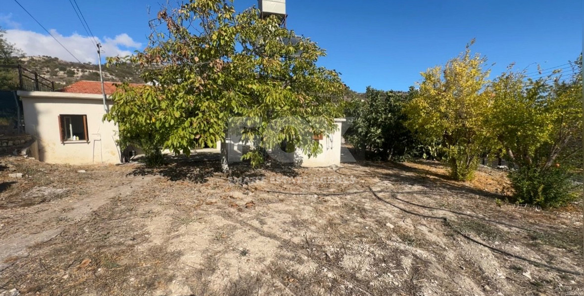 Ground-Floor House on a Corner Plot with High Development Potential in Salamiou Village