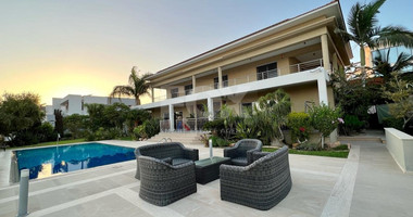 LUXURY SEVEN  BEDROOM VILLA FOR SALE WITH PANORAMIC SEA VIEWS IN THE EXCLUSIVE AREA OF PANIOTIS (GERMASOGIA)