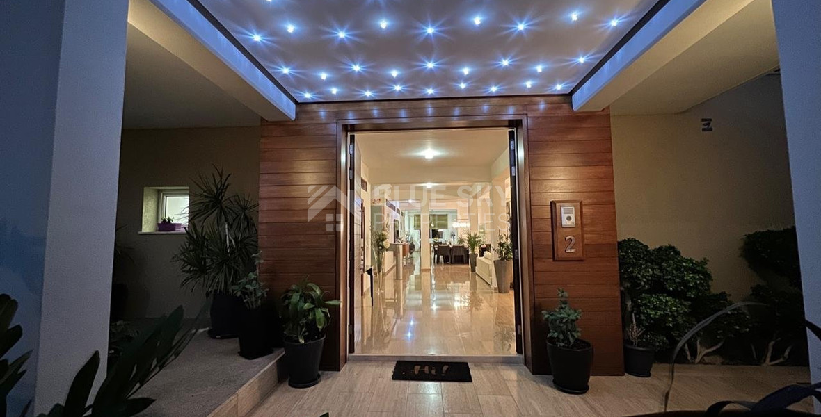 LUXURY SEVEN  BEDROOM VILLA FOR SALE WITH PANORAMIC SEA VIEWS IN THE EXCLUSIVE AREA OF PANIOTIS (GERMASOGIA)