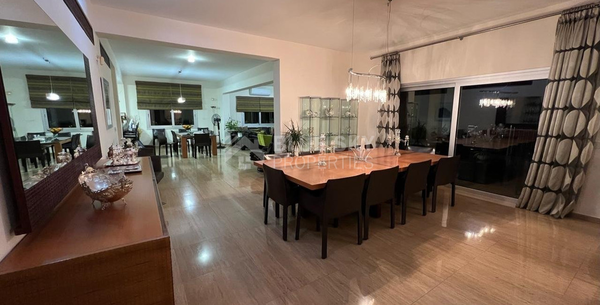 LUXURY SEVEN  BEDROOM VILLA FOR SALE WITH PANORAMIC SEA VIEWS IN THE EXCLUSIVE AREA OF PANIOTIS (GERMASOGIA)