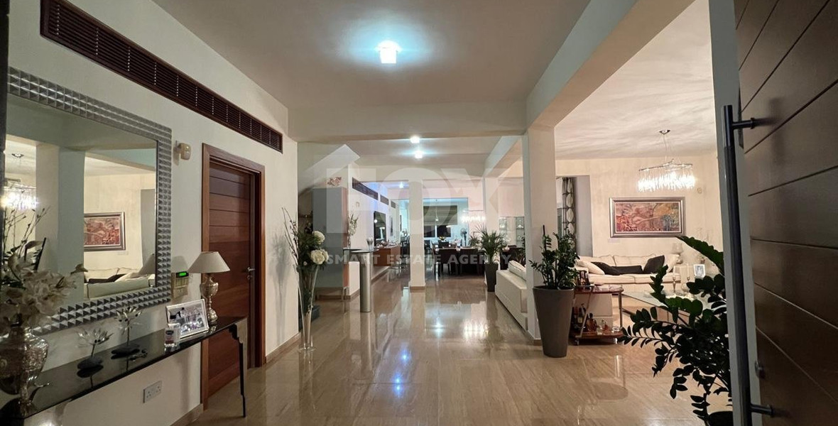 LUXURY SEVEN  BEDROOM VILLA FOR SALE WITH PANORAMIC SEA VIEWS IN THE EXCLUSIVE AREA OF PANIOTIS (GERMASOGIA)