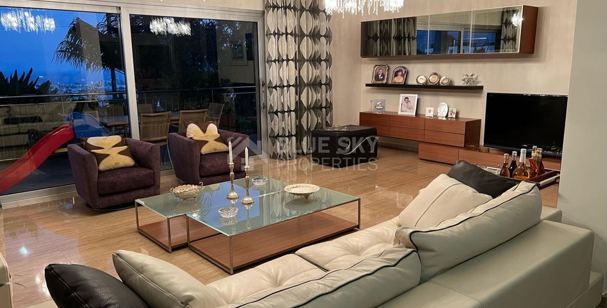 LUXURY SEVEN  BEDROOM VILLA FOR SALE WITH PANORAMIC SEA VIEWS IN THE EXCLUSIVE AREA OF PANIOTIS (GERMASOGIA)