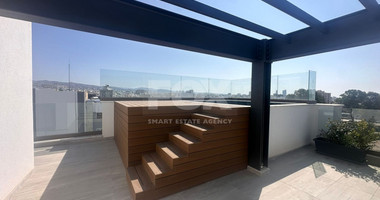 Modern three Bedroom- two level penthouse with roof garden and pool in Agios Georgios Havouzas