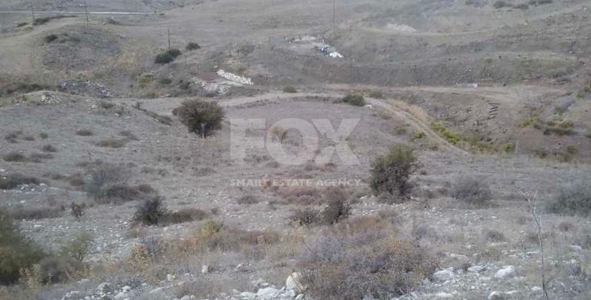 Agricultural Land 8,300m² with Sea View & Solar Panel Potential in Anarita