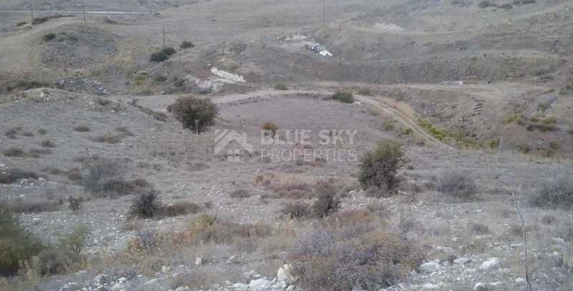 Agricultural Land 8,300m² with Sea View & Solar Panel Potential in Anarita