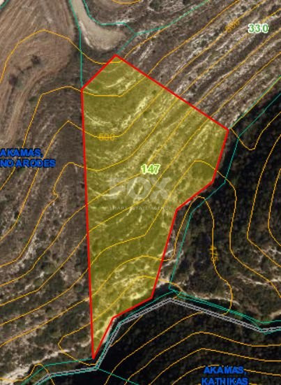 Large Field located in Pano Arodes, Paphos
