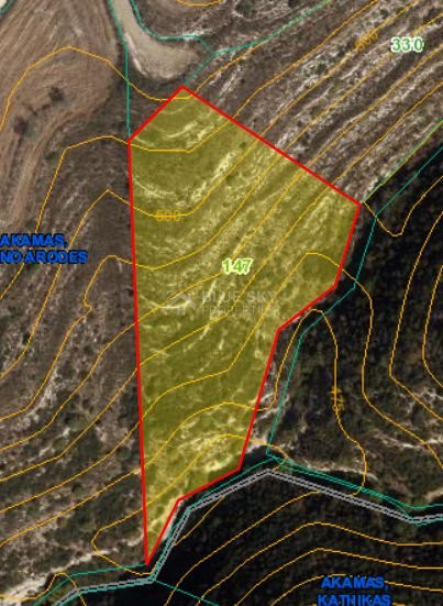 Large Field located in Pano Arodes, Paphos