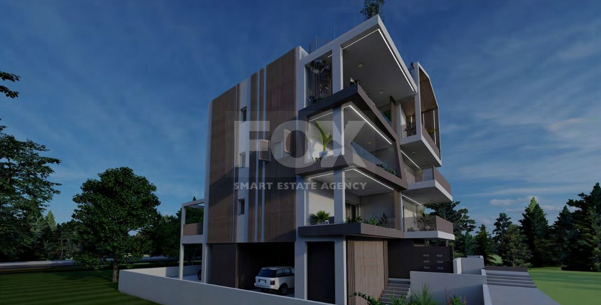Two Bedroom Apartment with Roof Garden for sale in Agios Athanasios