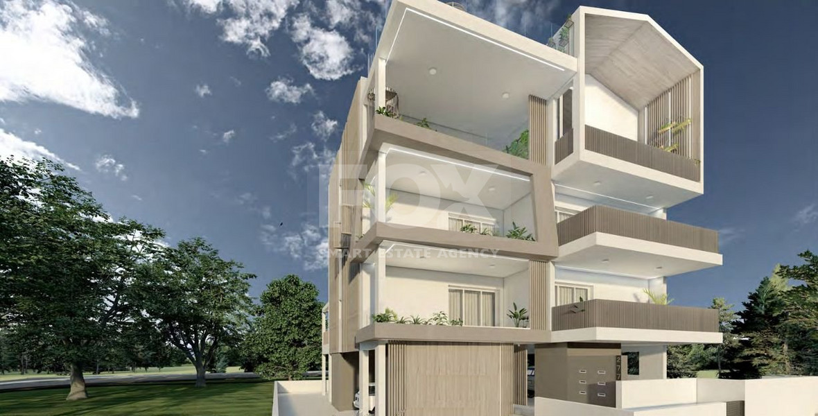 Two Bedroom Apartment with Roof Garden for sale in Agios Athanasios