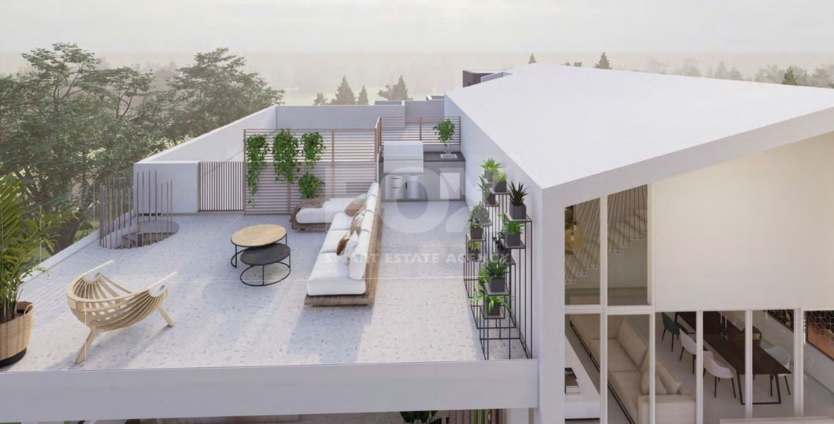 Two Bedroom Apartment with Roof Garden for sale in Agios Athanasios