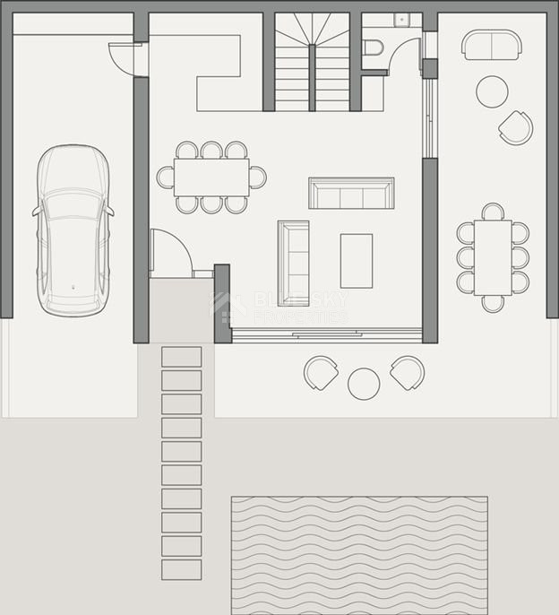 Luxury 3-Bedroom House with Private Garden & Panoramic Views for sale in Germasogeia, Limassol