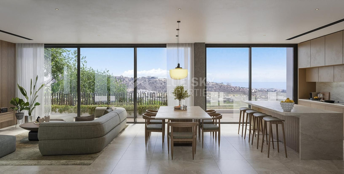 Luxury 3-Bedroom House with Private Garden & Panoramic Views for sale in Germasogeia, Limassol