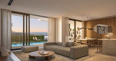 Luxury 3-Bedroom House with Private Garden & Panoramic Views for sale in Germasogeia, Limassol