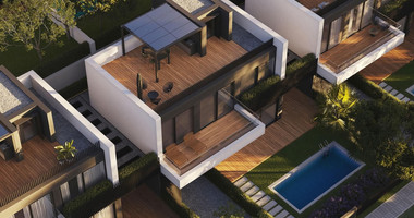 Luxury 3-Bedroom House with Private Garden & Panoramic Views for sale in Germasogeia, Limassol