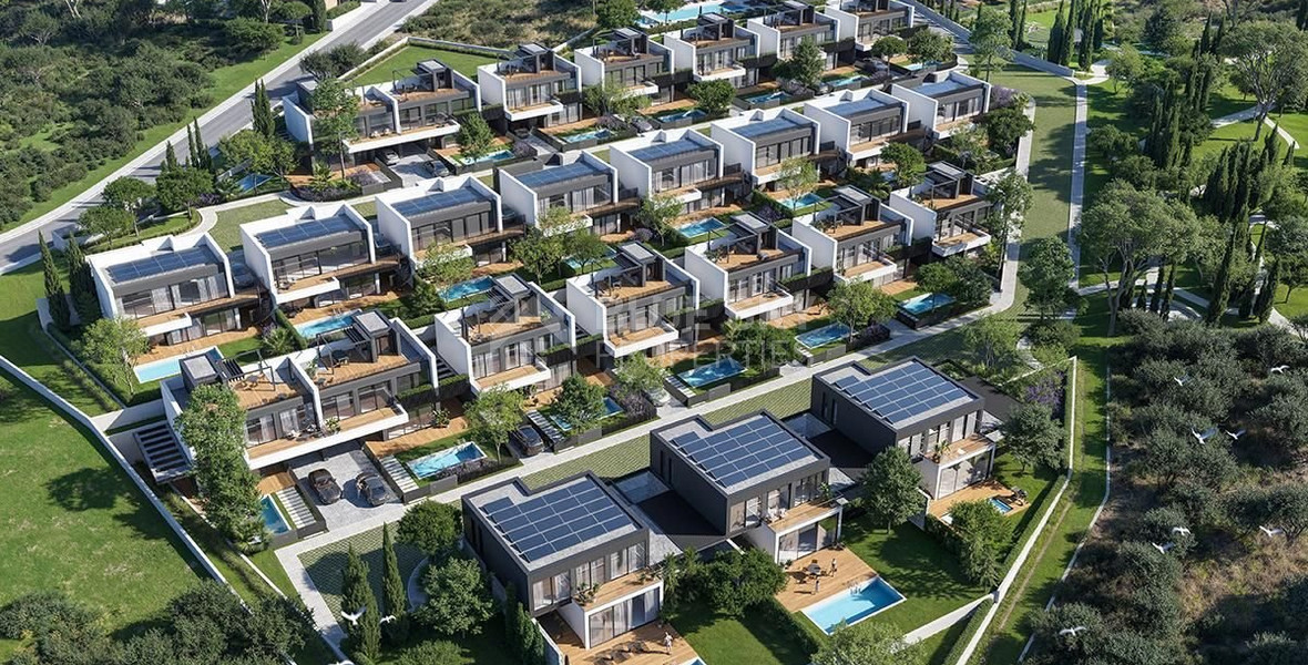 Luxury 3-Bedroom House with Private Garden & Panoramic Views for sale in Germasogeia, Limassol