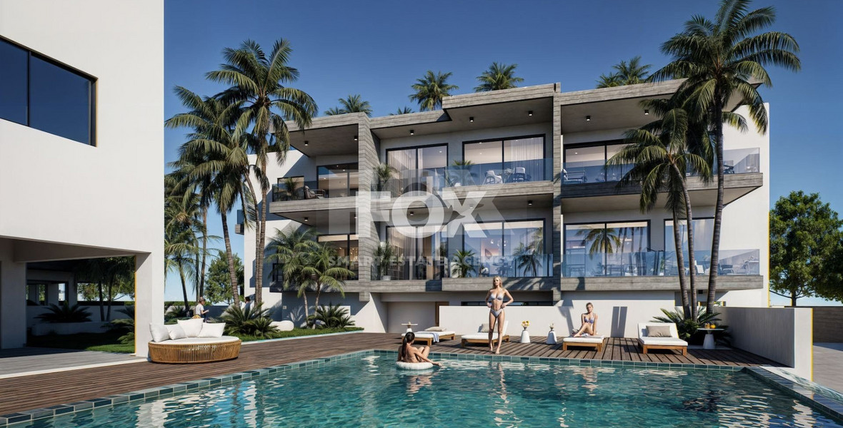Three bedroom outstanding apartment in Kissonerga, in Paphos