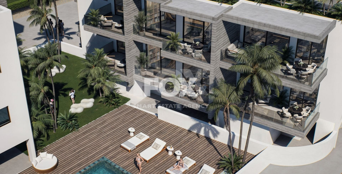 Three bedroom outstanding apartment in Kissonerga, in Paphos