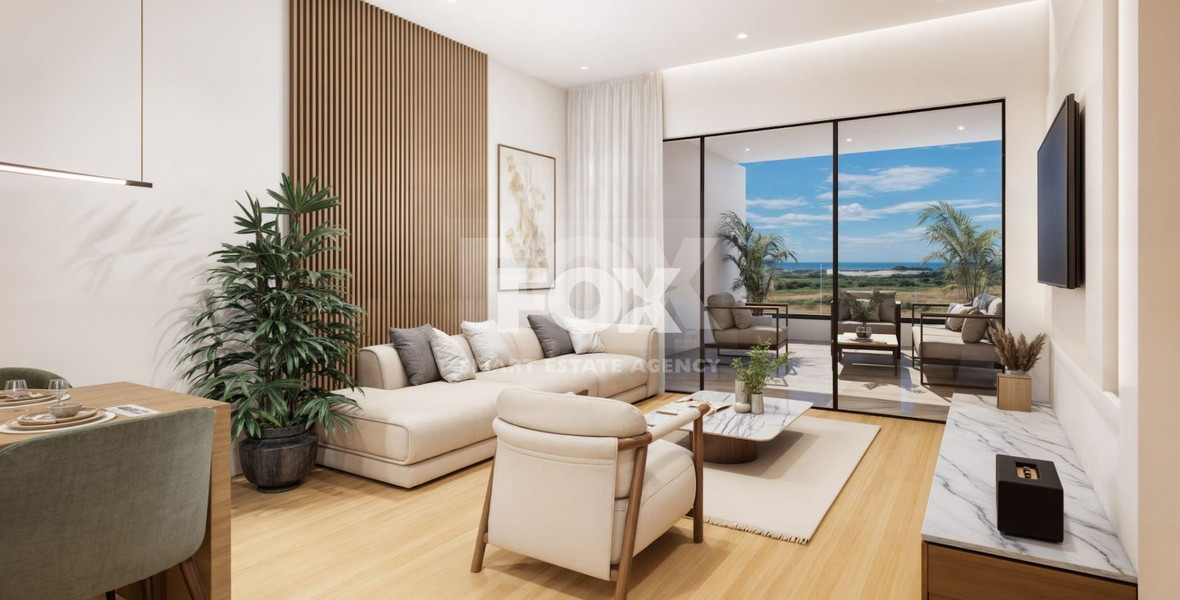 Three bedroom outstanding apartment in Kissonerga, in Paphos