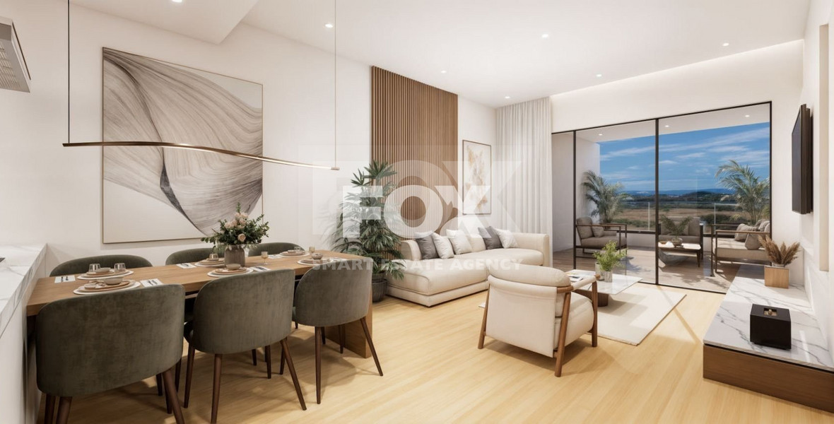 Three bedroom outstanding apartment in Kissonerga, in Paphos