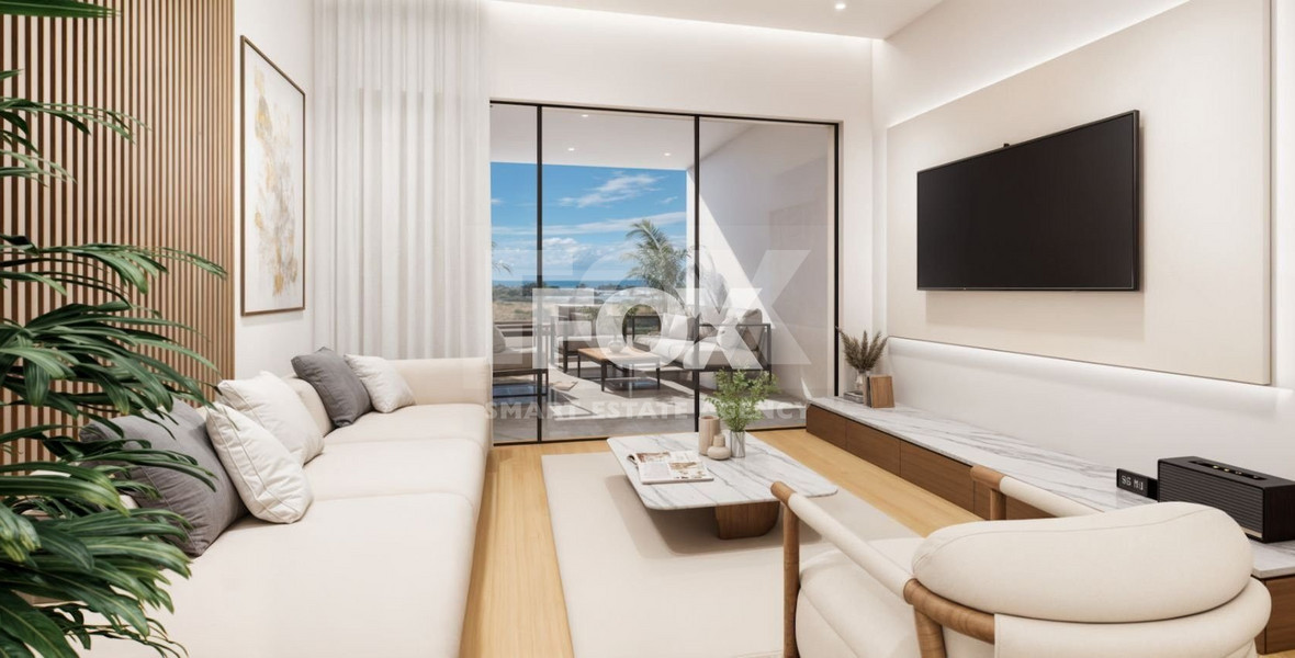 Three bedroom outstanding apartment in Kissonerga, in Paphos