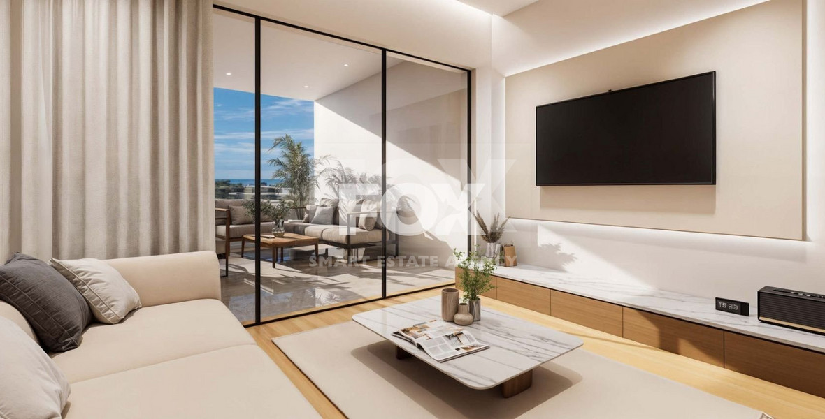 Three bedroom outstanding apartment in Kissonerga, in Paphos