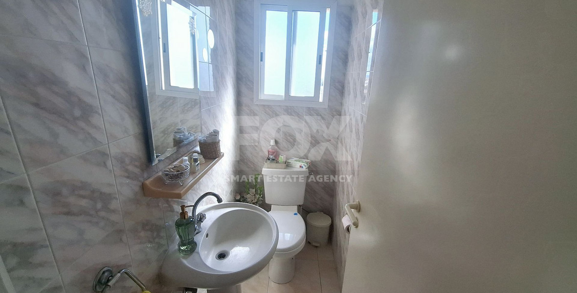 Spacious Three Bedroom Apartment with Sea View in Geroskipou for Sale