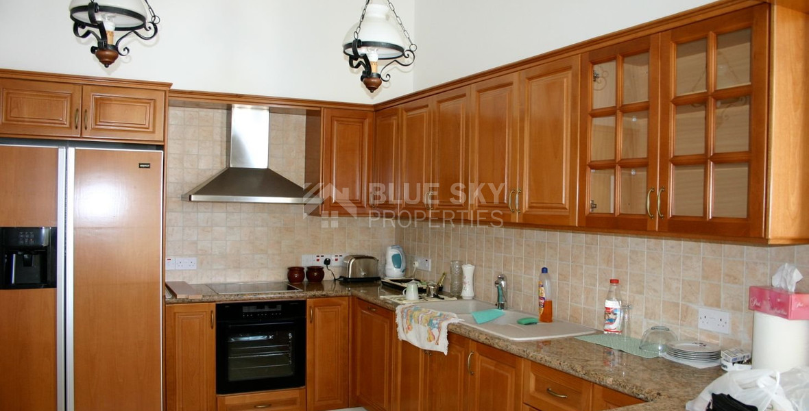 Spacious Fully Furnished 3 Bedroom House for rent in Vouni, Limassol