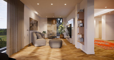 Spacious Four Bedroom House with Swimming pool &  Sea View in Agios Tychon