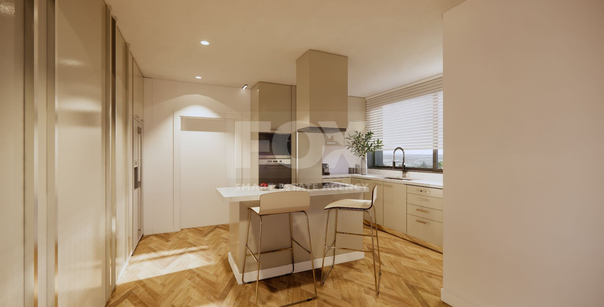 Spacious Four Bedroom House with Swimming pool &  Sea View in Agios Tychon