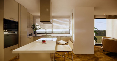 Spacious Four Bedroom House with Swimming pool &  Sea View in Agios Tychon