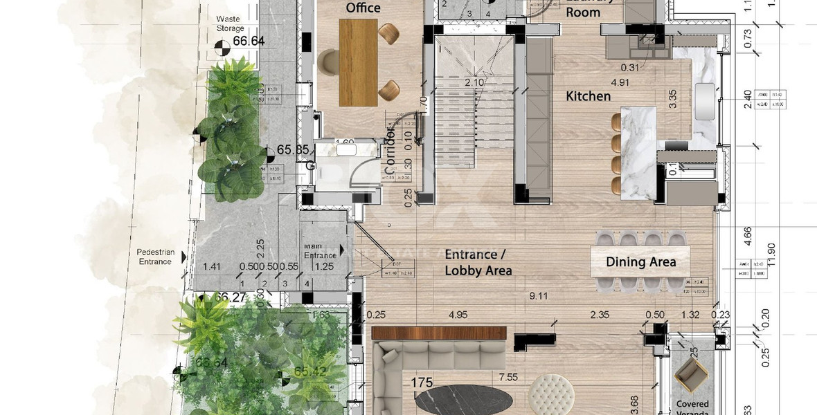 Spacious Four Bedroom House with Swimming pool &  Sea View in Agios Tychon