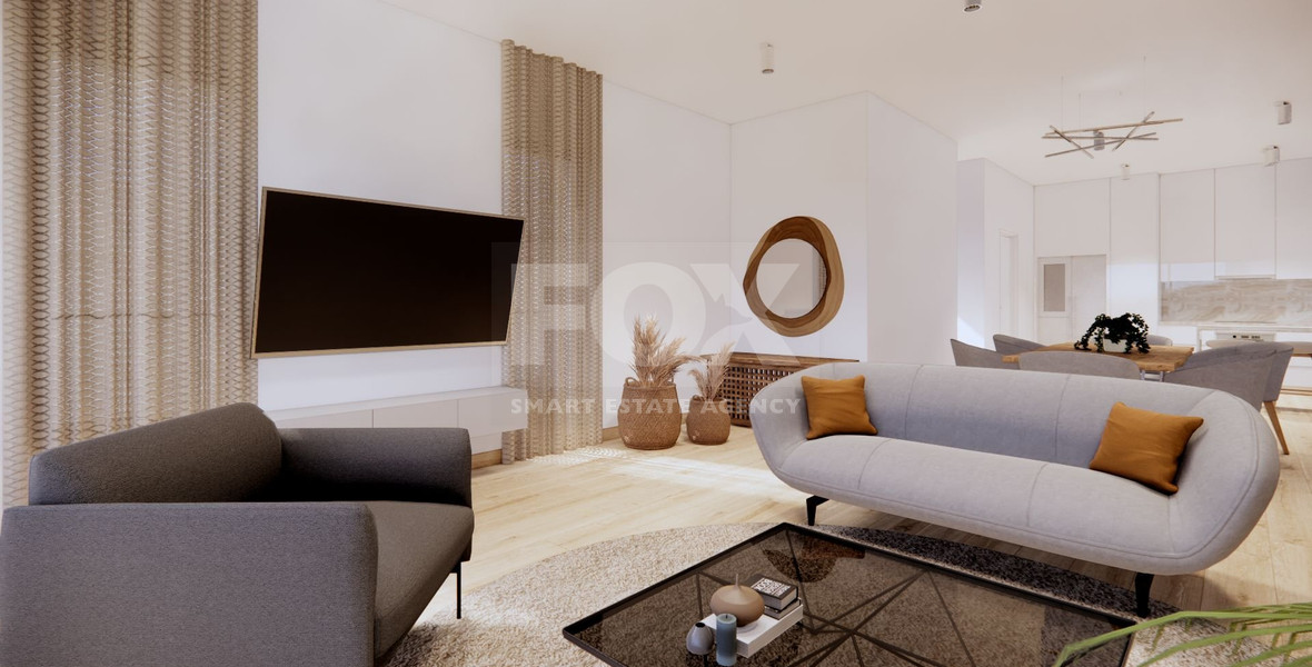 Spacious 3 Bedroom House with Swimming Pool and Sea View in Agios Tychon