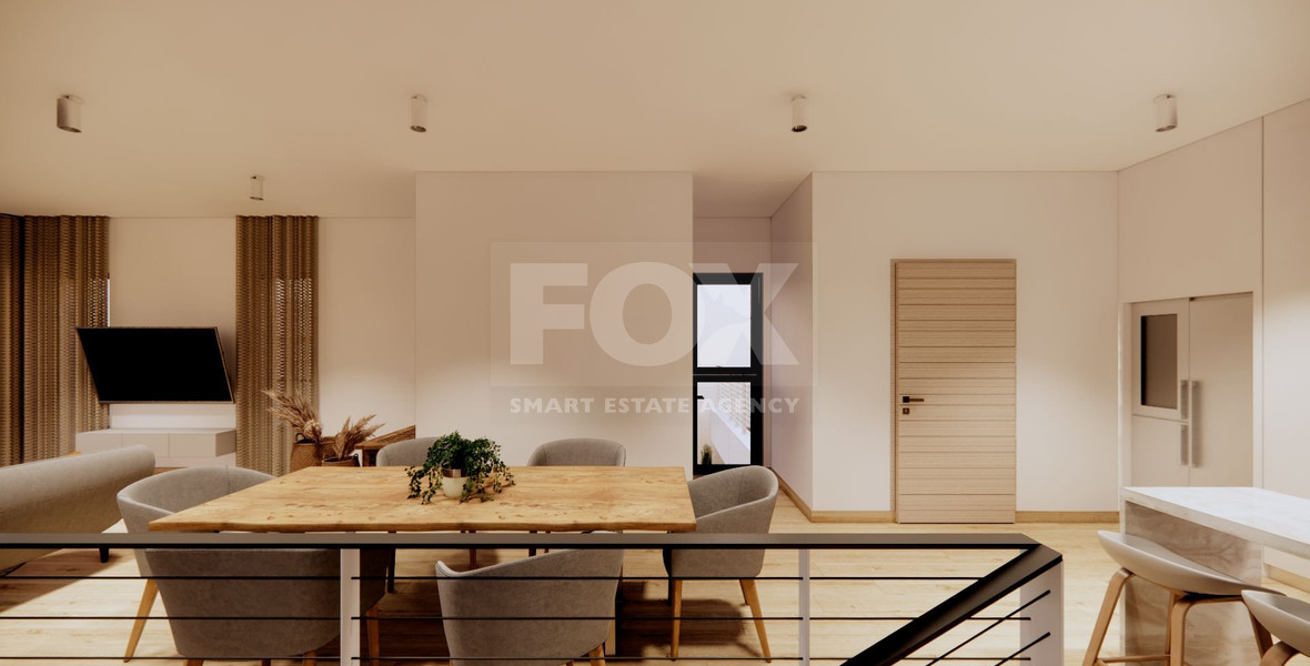 Spacious 3 Bedroom House with Swimming Pool and Sea View in Agios Tychon