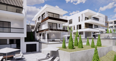 Spacious 3 Bedroom House with Swimming Pool and Sea View in Agios Tychon