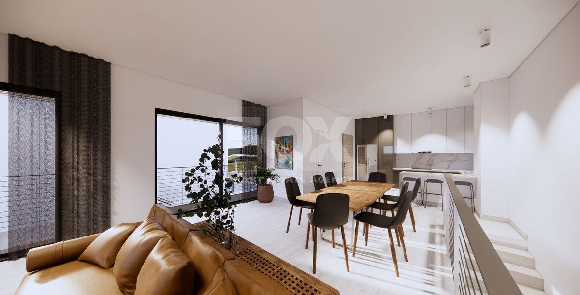 Spacious 3 Bedroom House with Swimming Pool and Sea View in Agios Tychon