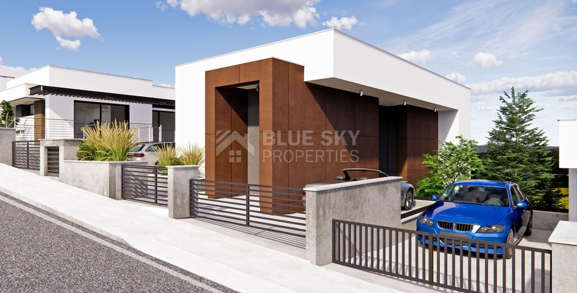 Spacious 3 Bedroom House with Swimming Pool and Sea View in Agios Tychon