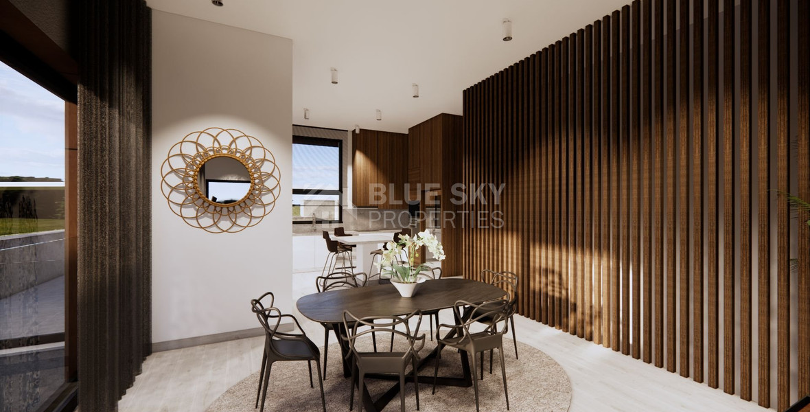 Spacious 3 Bedroom House with Swimming Pool and Sea View in Agios Tychon