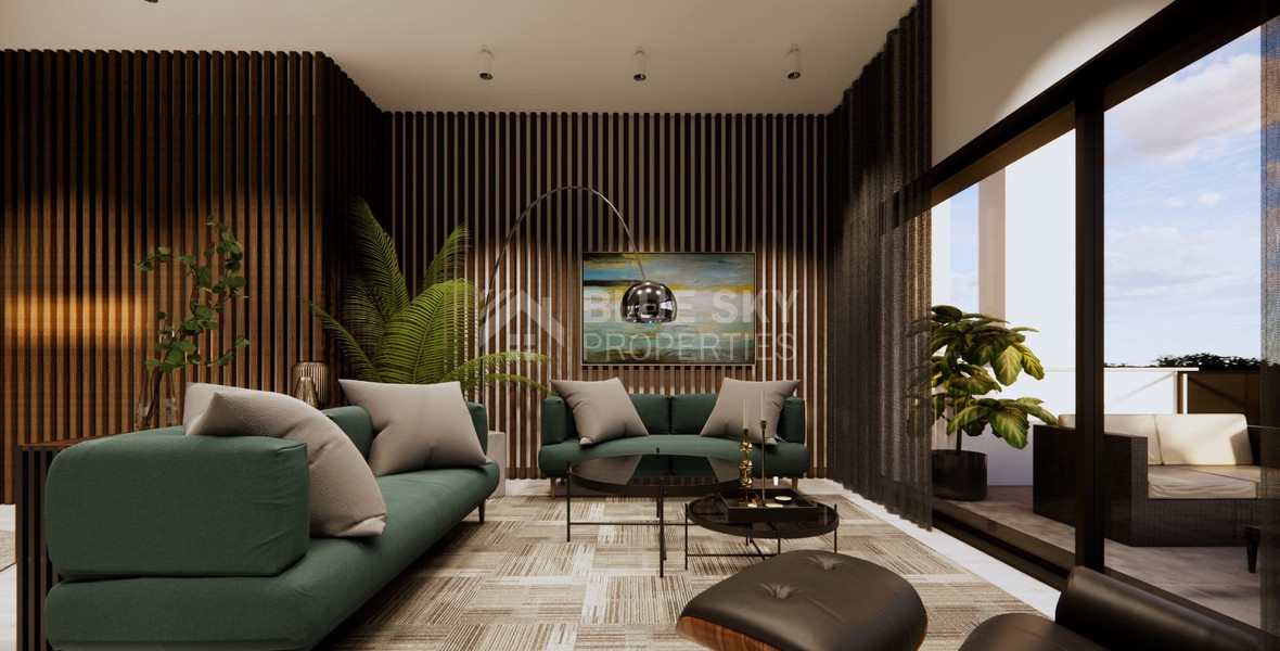 Spacious 3 Bedroom House with Swimming Pool and Sea View in Agios Tychon