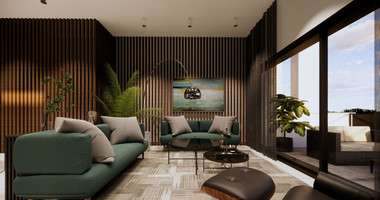 Spacious 3 Bedroom House with Swimming Pool and Sea View in Agios Tychon