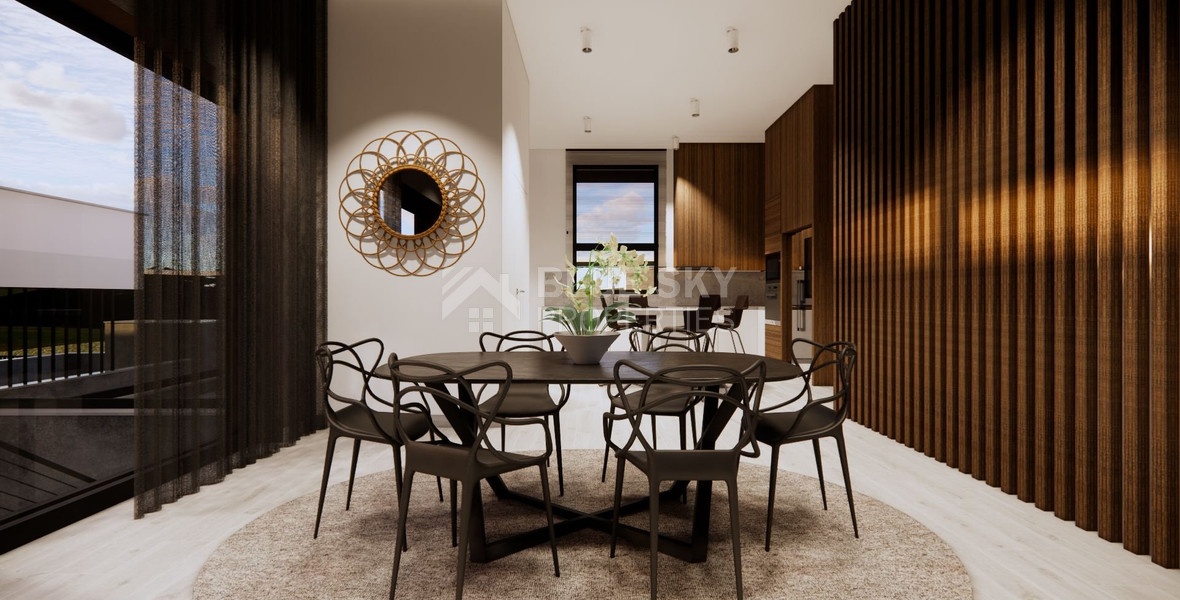 Spacious 3 Bedroom House with Swimming Pool and Sea View in Agios Tychon