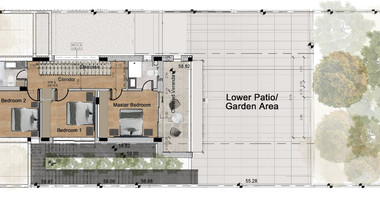 Spacious 3 Bedroom House with Swimming Pool and Sea View in Agios Tychon