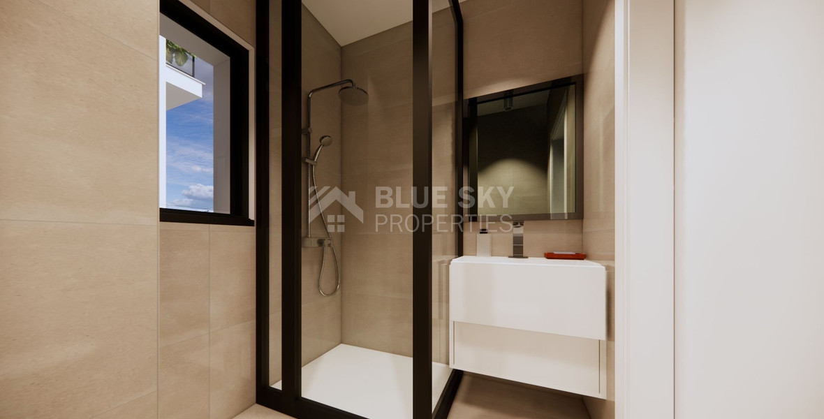 Spacious 3 Bedroom House with Swimming Pool and Sea View in Agios Tychon