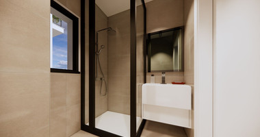 Spacious 3 Bedroom House with Swimming Pool and Sea View in Agios Tychon