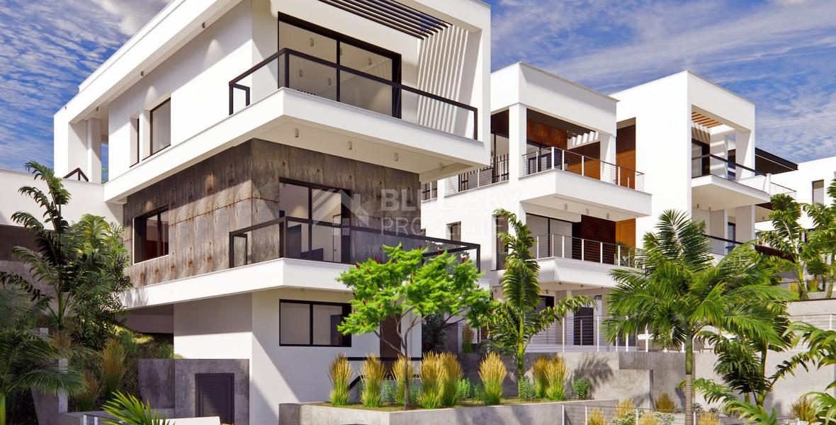 Spacious 3 Bedroom House with Swimming Pool and Sea View in Agios Tychon