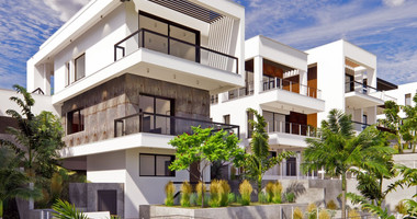 Spacious 3 Bedroom House with Swimming Pool and Sea View in Agios Tychon