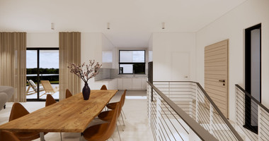 Spacious 3 Bedroom House with Swimming Pool and Sea View in Agios Tychon